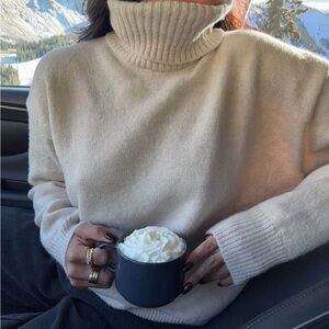 Oswin Turtleneck Sweater Oatmeal